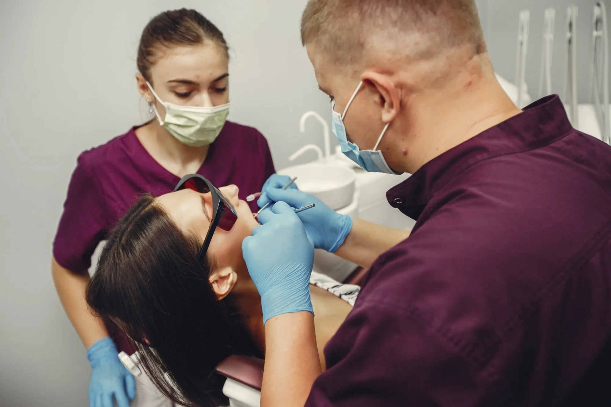 Calm dental consultation room with natural light