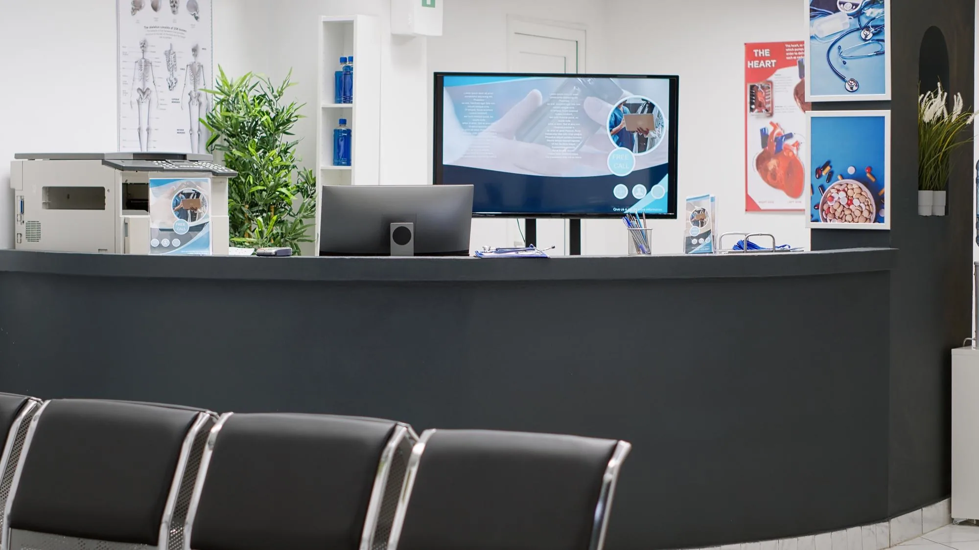 Calm dental restoration consultation setting